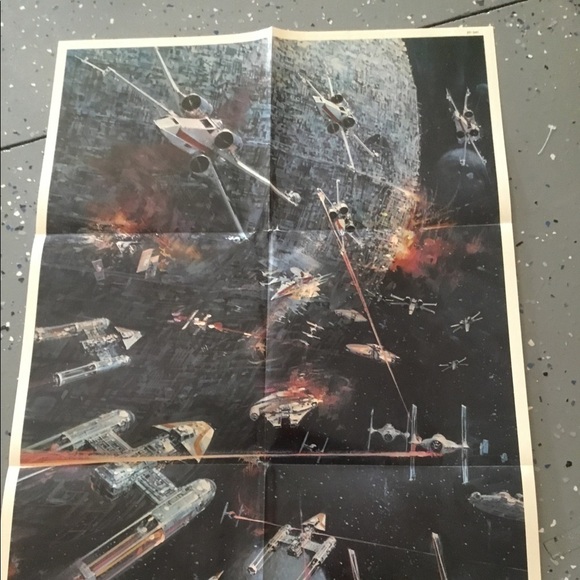 Star WARS 1977 LITHOGRAPH WITH SOUND TRACKS RECORD - Picture 8 of 10
